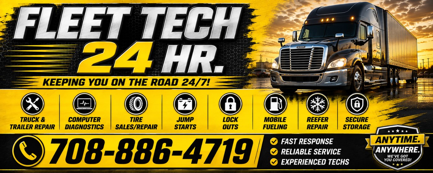 FLEET TECH 24HR - Keeping you on the road 24/7
